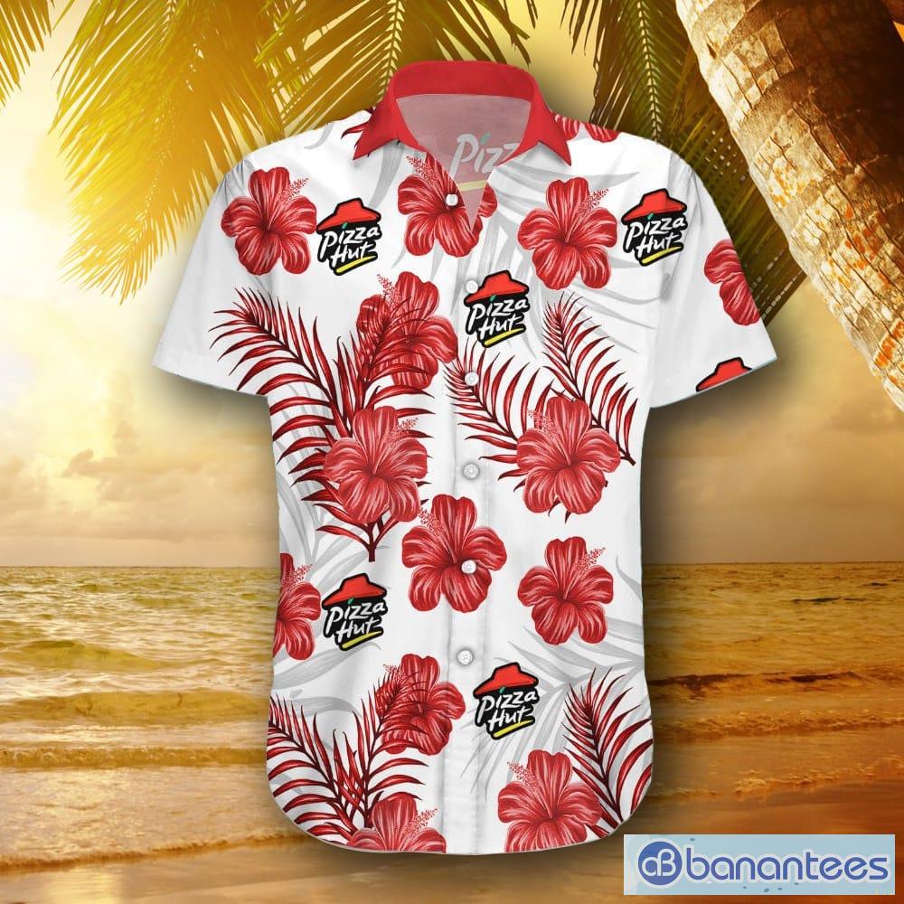 Pizza Hut Hawaiian Shirts, Beach Short, hawaii short, beach shirt