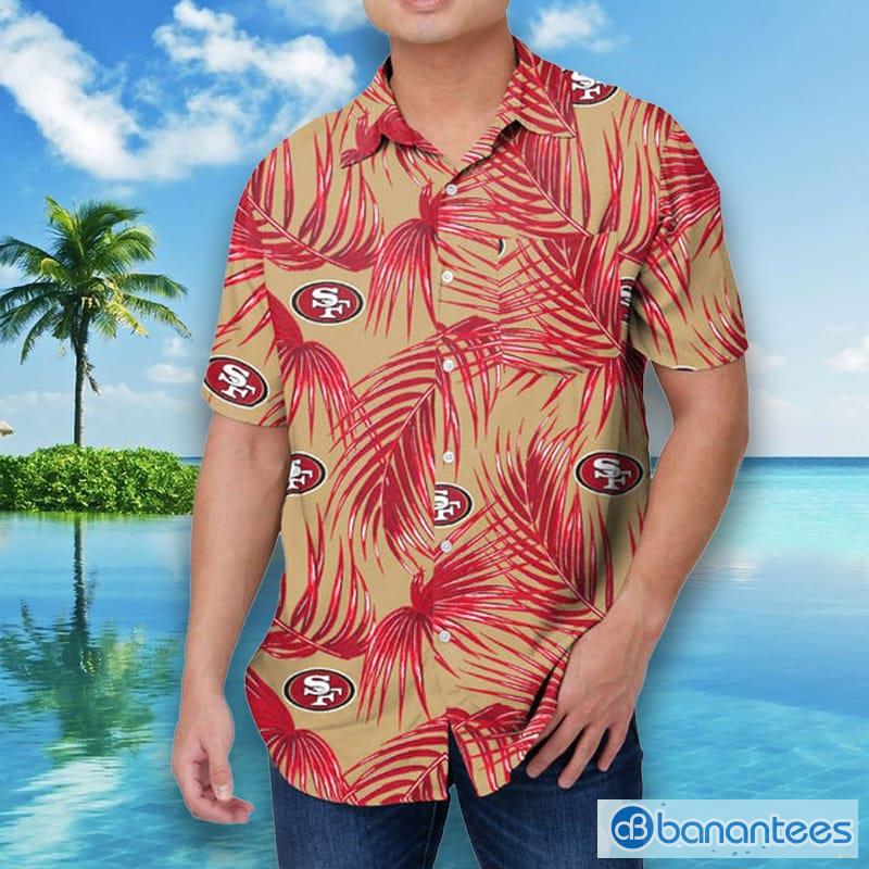 San Francisco 49ers All Over Print Logo And Coconut Trending Summer Gift  Aloha Hawaiian Shirt