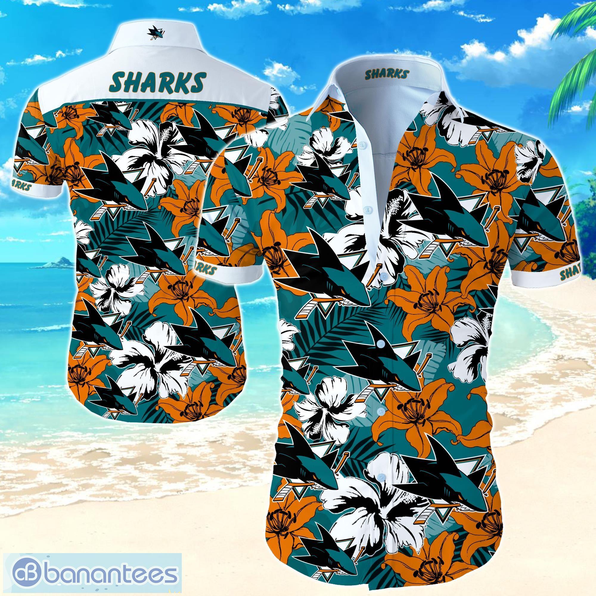 San Jose Sharks NHL Hawaiian shirt Men Women Summer Gift For Sport Fans -  Banantees