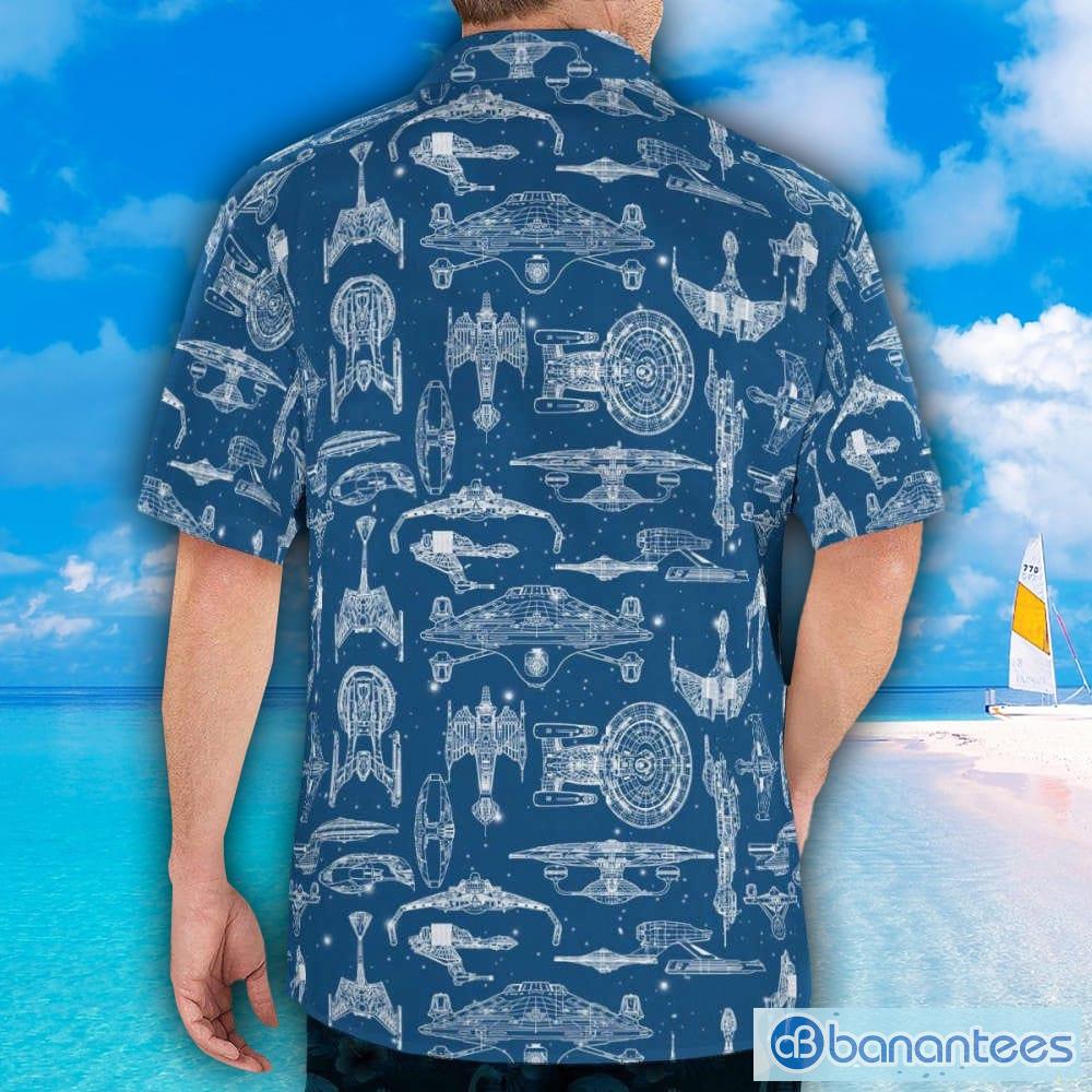 Space Ship Star Wars Hawaiian Shirt For Star Wars Lover