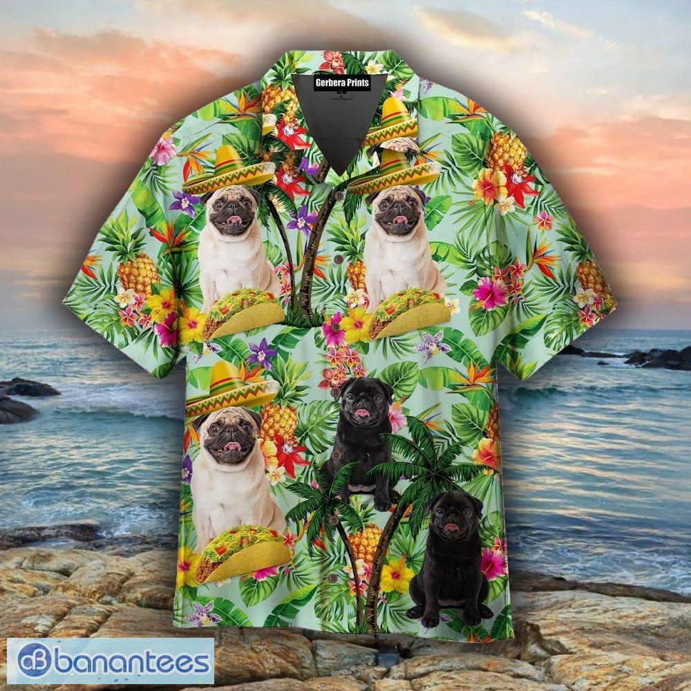 pug hawaiian shirt