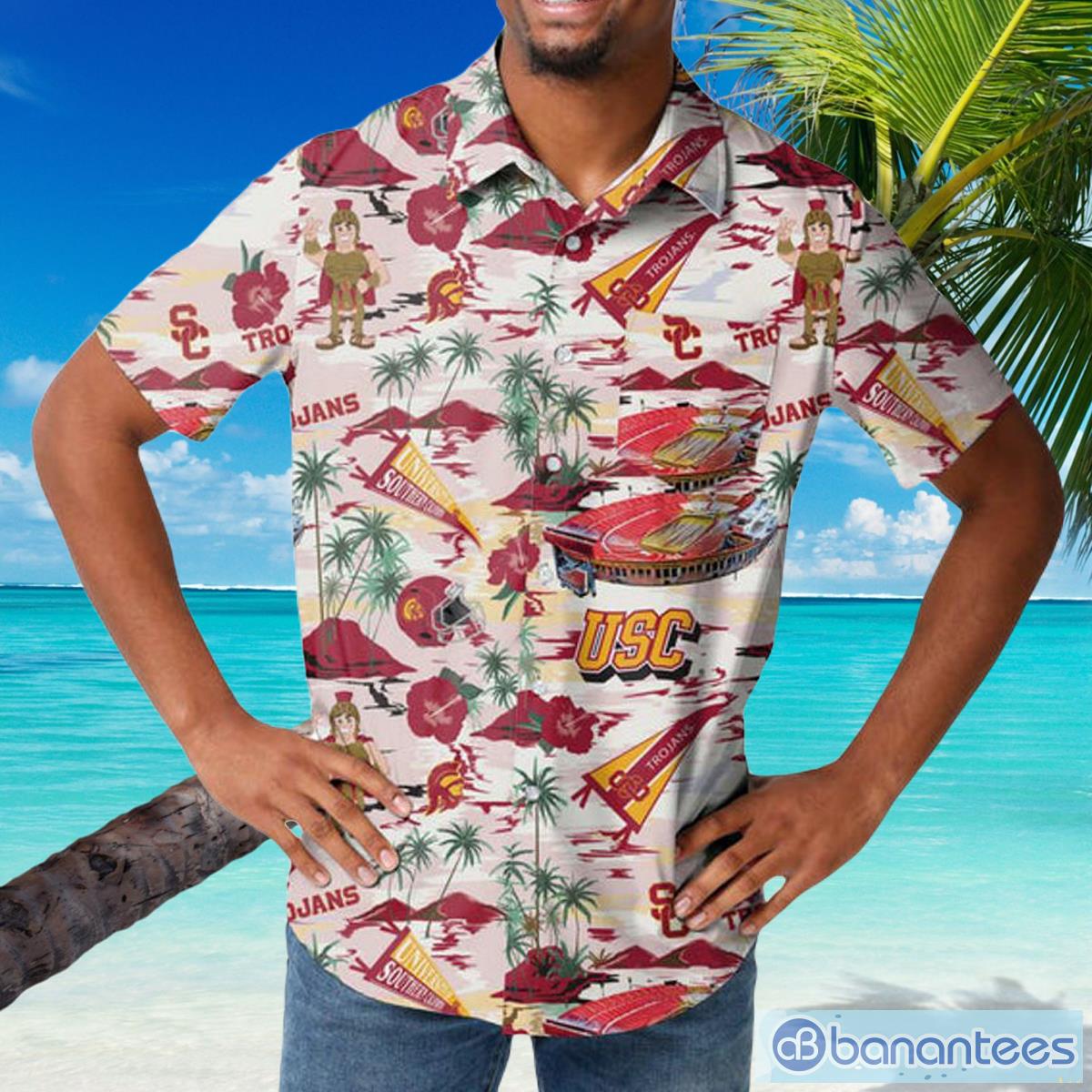 Bethesda University Hawaiian Shirt And Shorts - BiShop - Tagotee