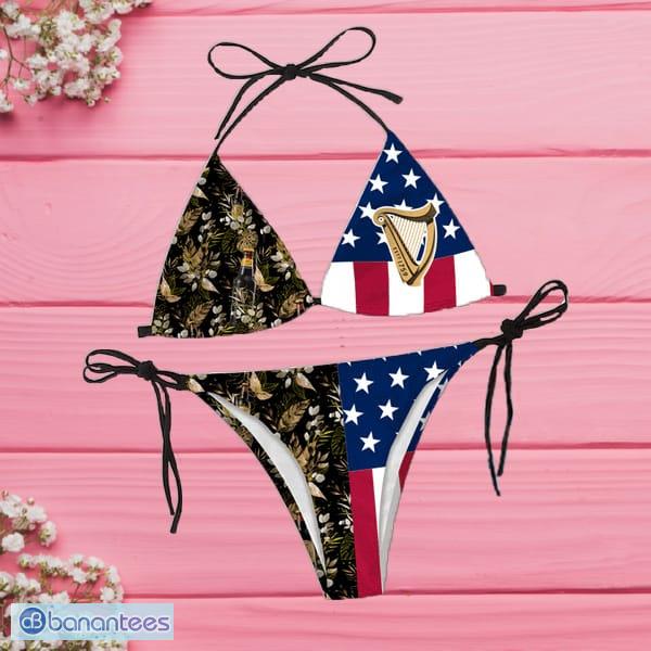 American Flag Guinness String Bikini Set Beach Summer Gift For Womens -  Banantees