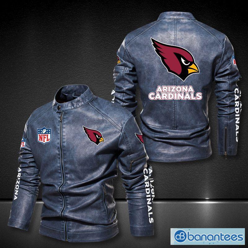 Maker of Jacket NFL Arizona Cardinals Black Yellow Bomber Leather