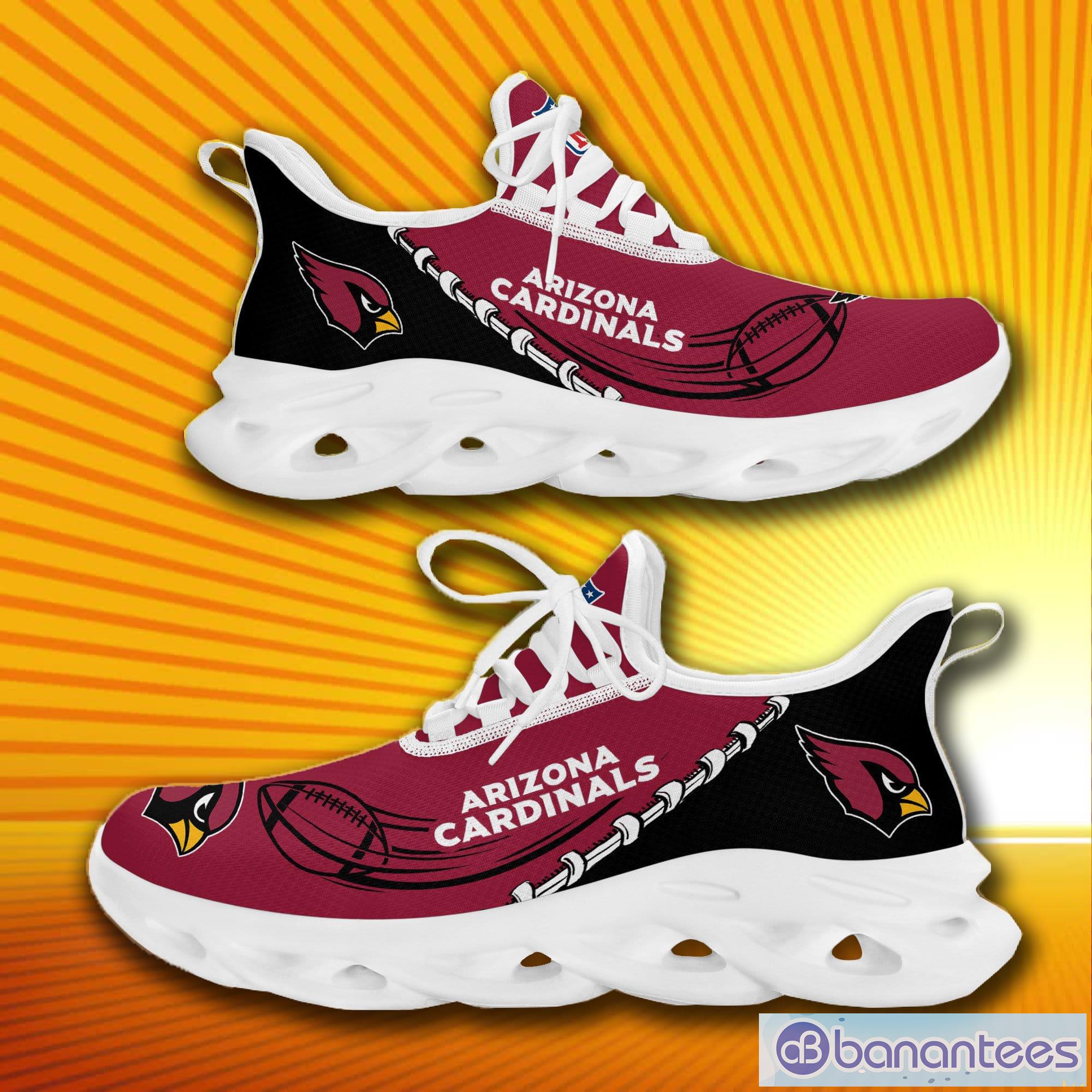 Arizona Cardinals NFL Symbol Max Soul Sneakers Running Shoes - Banantees