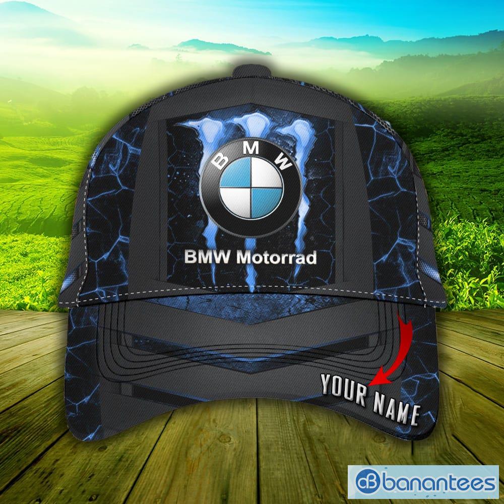 Blue Logo BMW Motorrad Monster Car Hat Cap Custom Name - Banantees