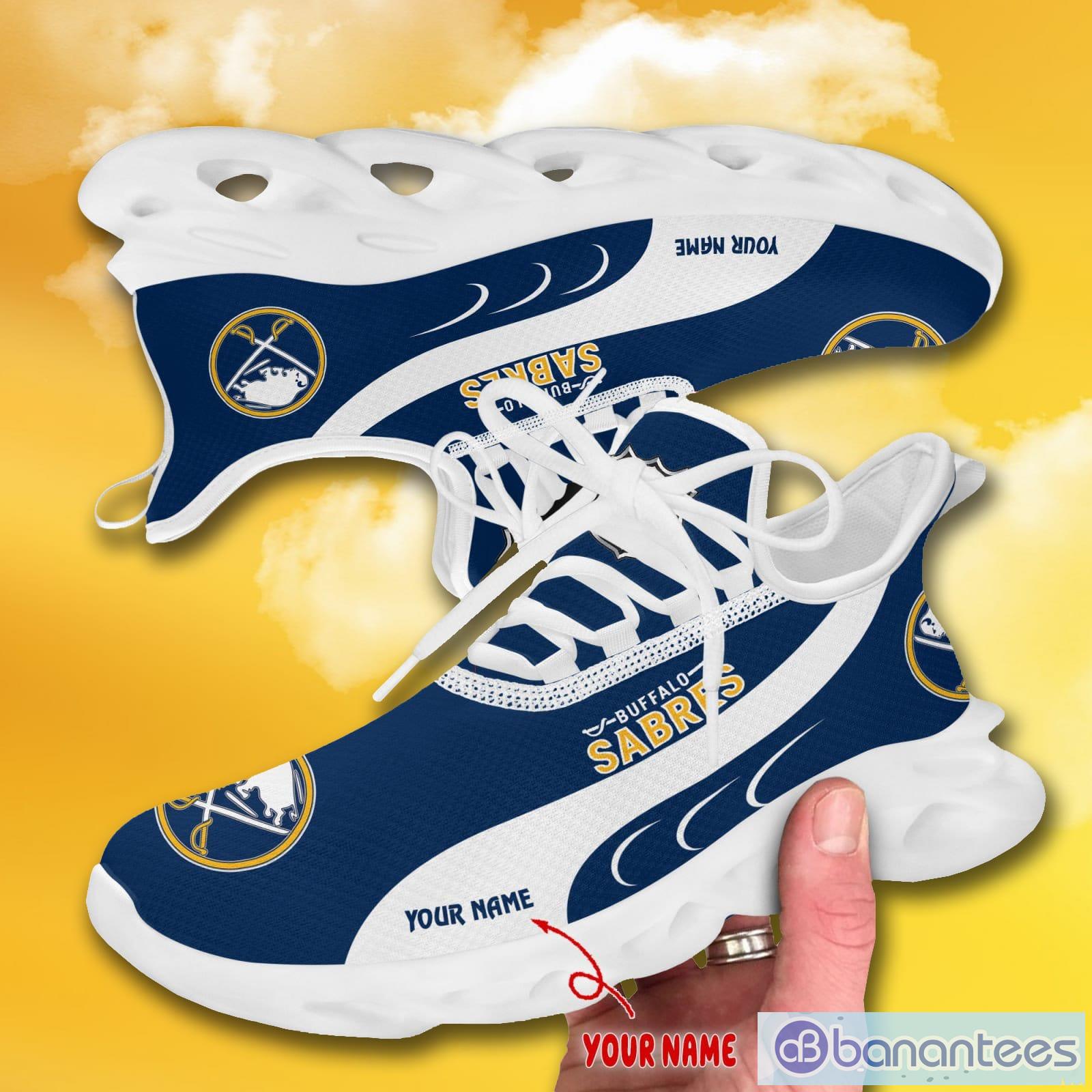 NHL St Louis Blues Max Soul Shoes Personalized Name Sport Running Sneakers  - YesItCustom