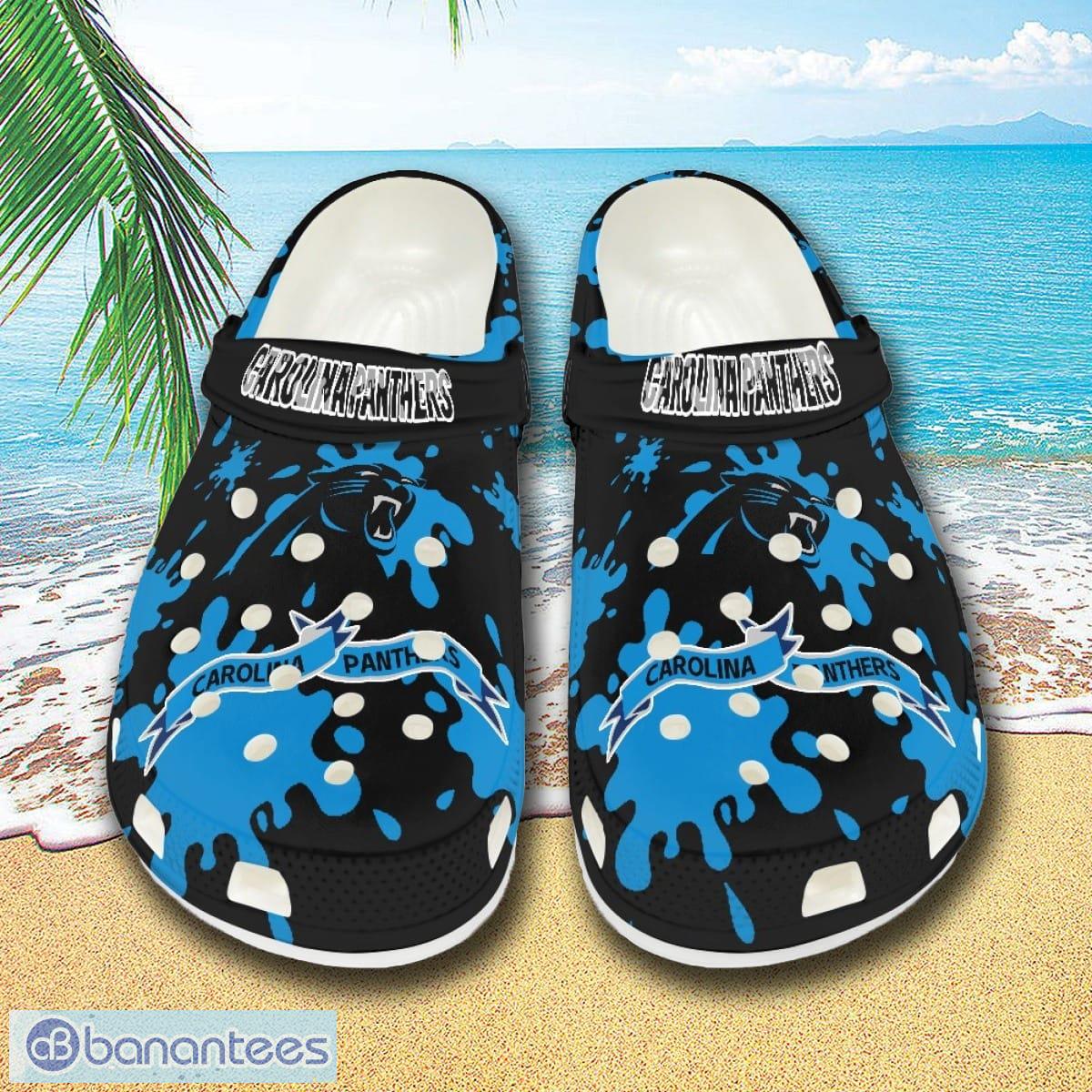 Carolina Panthers Style 4 Crocs Shoes Men And Women For Fans