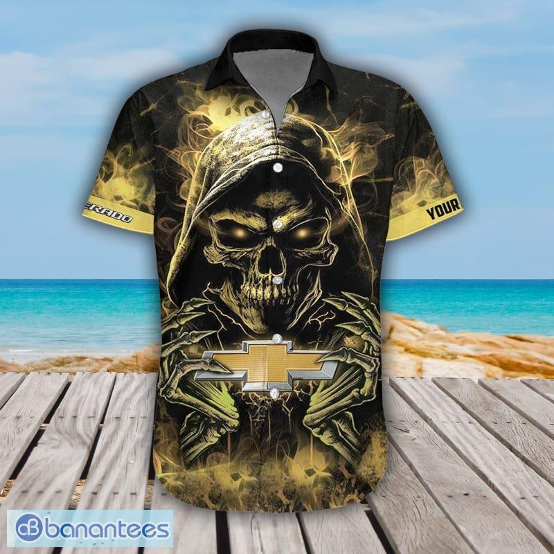 Guitar Tropical Hawaiian Shirt For Summer, Personalized Hawaiian