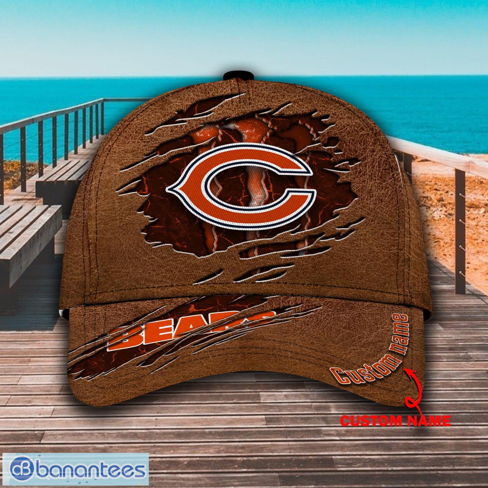 Chicago Bears Logo NFL Fans Hat Cap Custom Name - Banantees