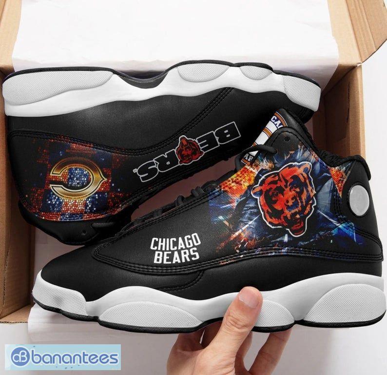 Chicago Bears NFL Big Logo 033 Air Jordan 13 Shoes For Men And Women -  Banantees