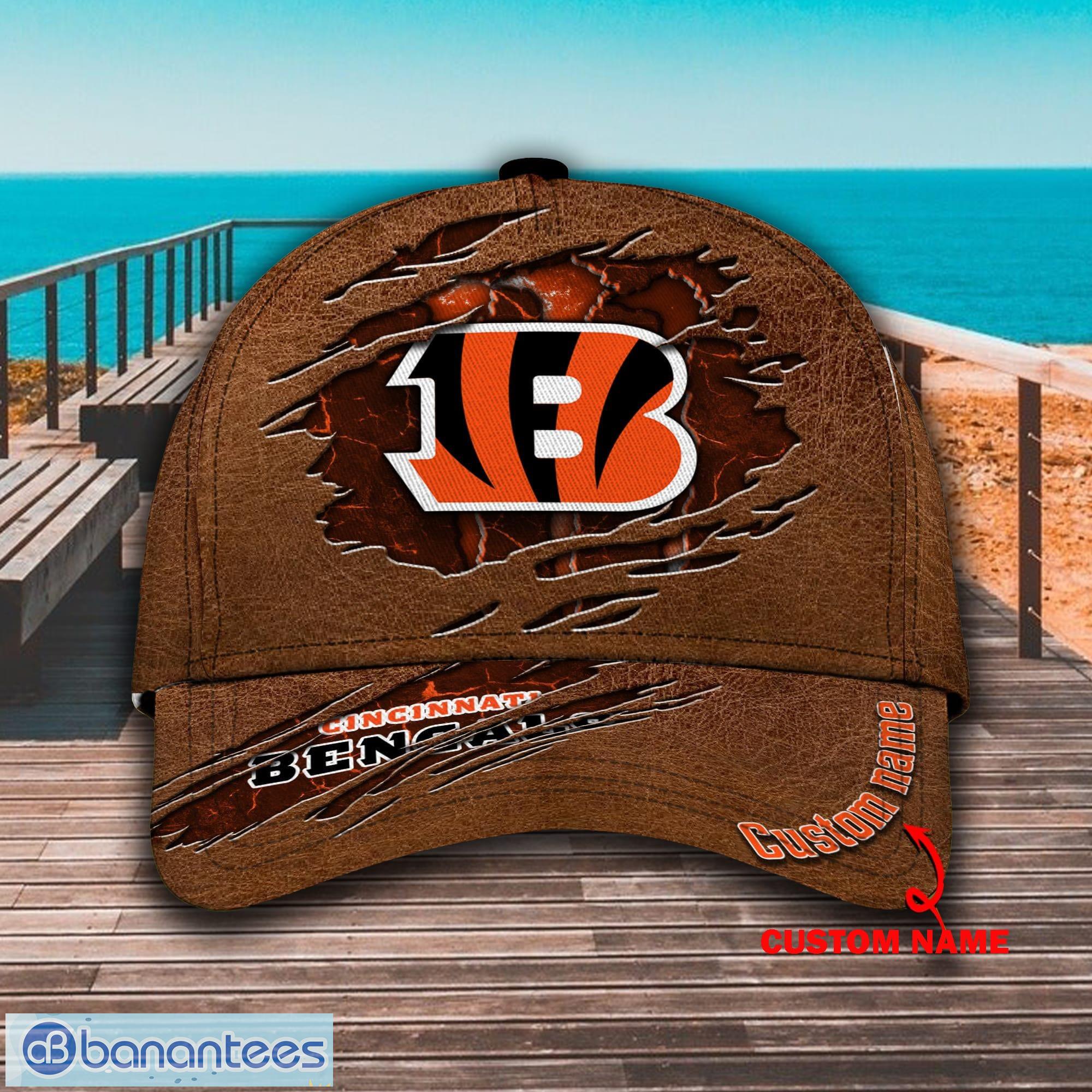 Cincinnati Bengals Personalized NFL Skull Cap V3 3D Gift For Fans