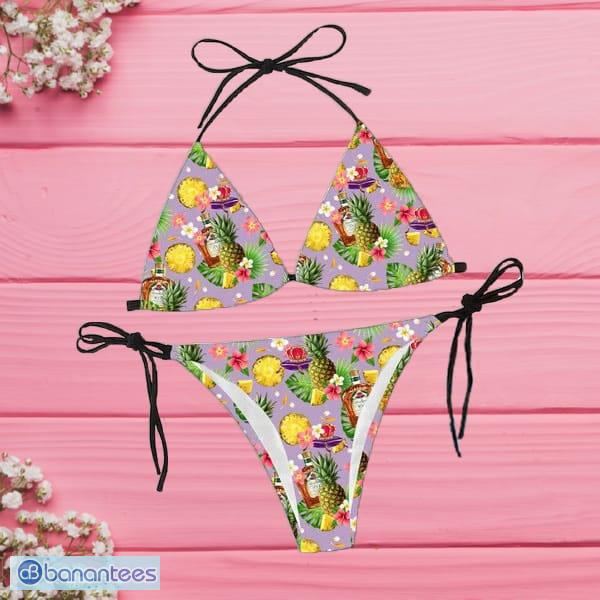 Crown Royal Pineapple Aloha String Bikini Set Summer Gift For