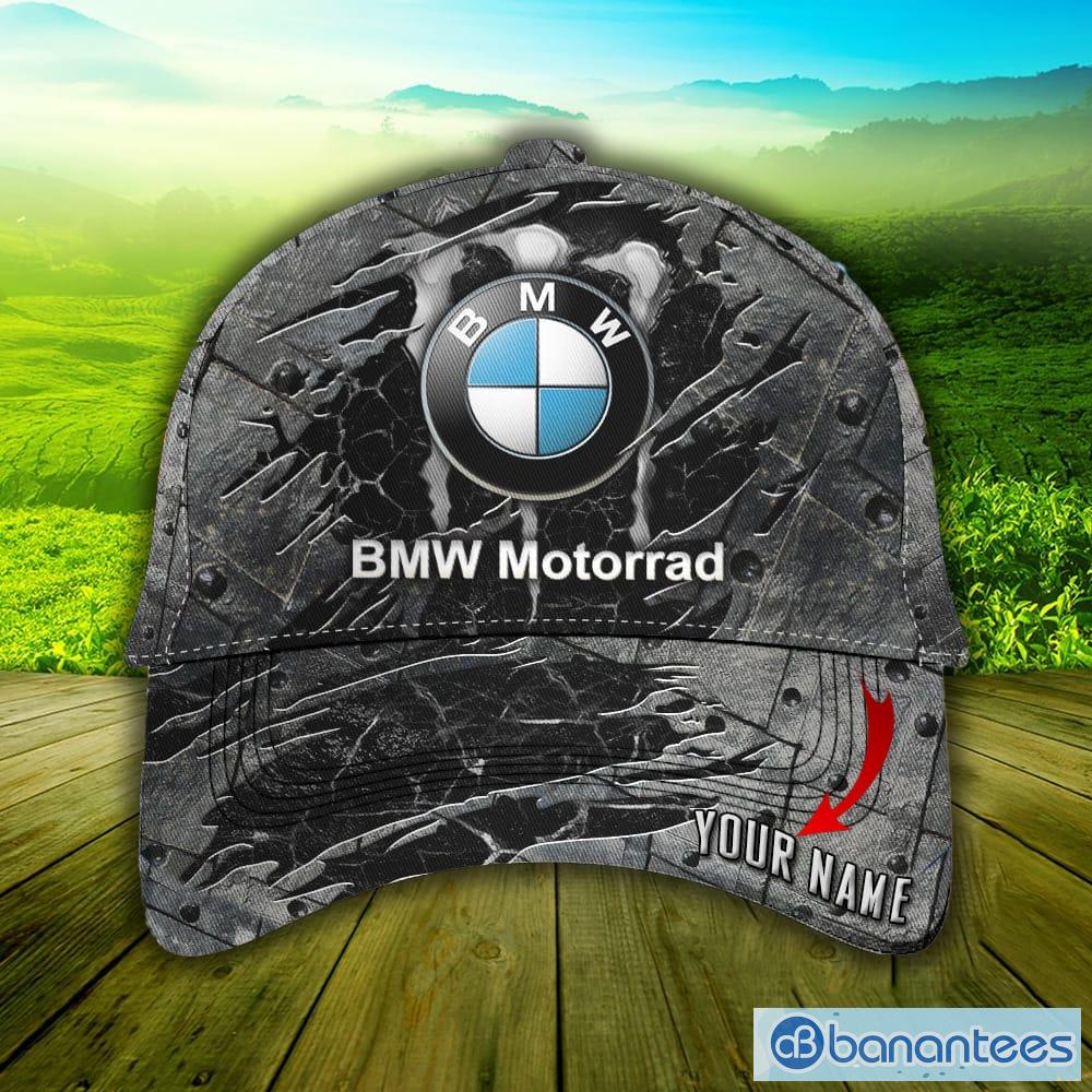 Custom Name BMW Motorrad Logo Colorful Monster Scratch Design Car Hat Cap -  Banantees