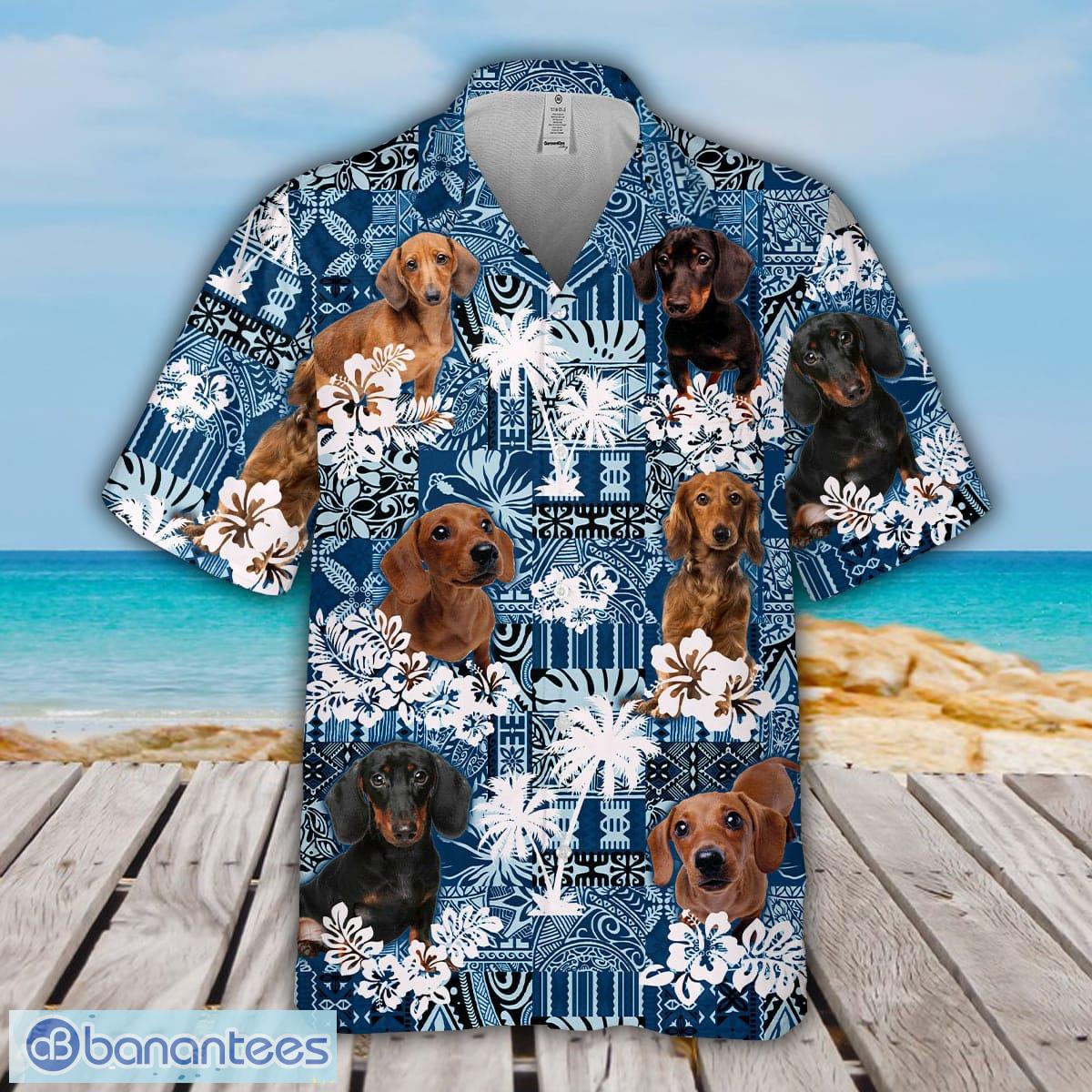 Pyrenees Dog Hawaiian Shirts - Patriot's Day Button Down Mens Hawaiian