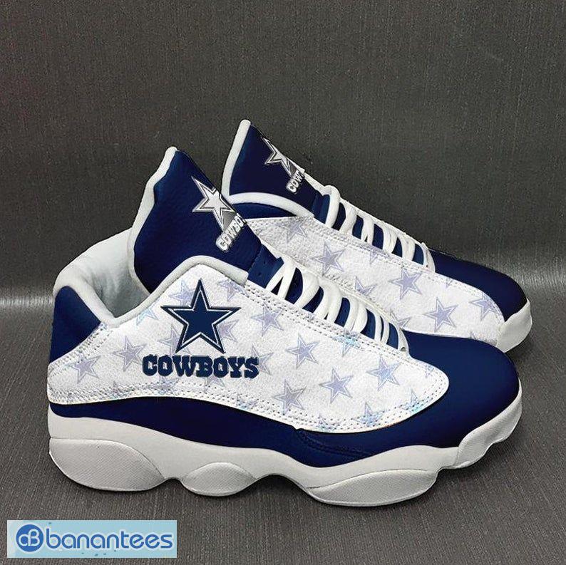 Dallas Cowboys Air Jordan 13 Sneakers Sport Shoes Plus Size - Dallas Cowboys  Home