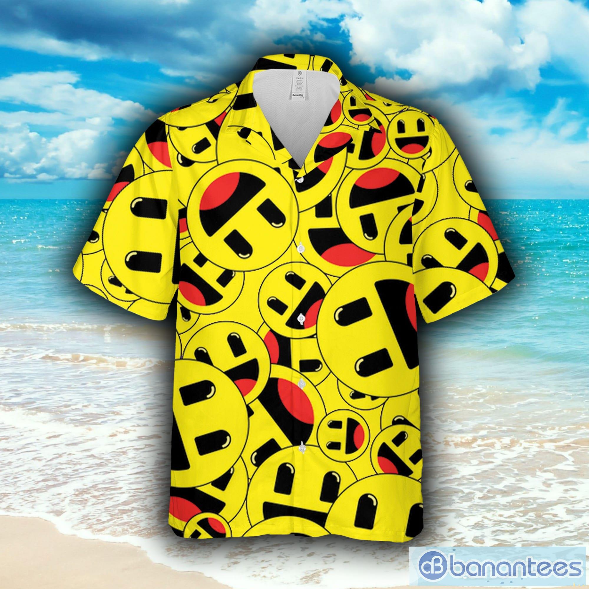 Emoji Cute Smile And Funny Hawaiian Shirt