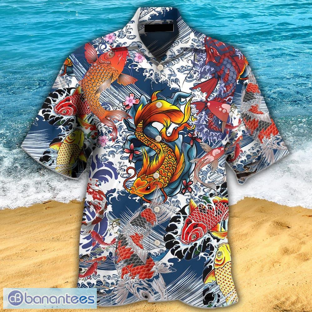 Koi Fish Men's Hawaiian Shirt