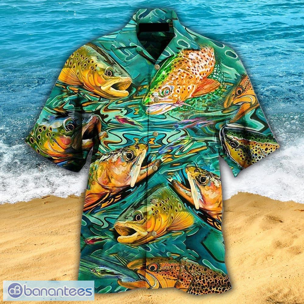 Fishing Fish Lover Water Hawaiian Shirt For Men And Women - Banantees