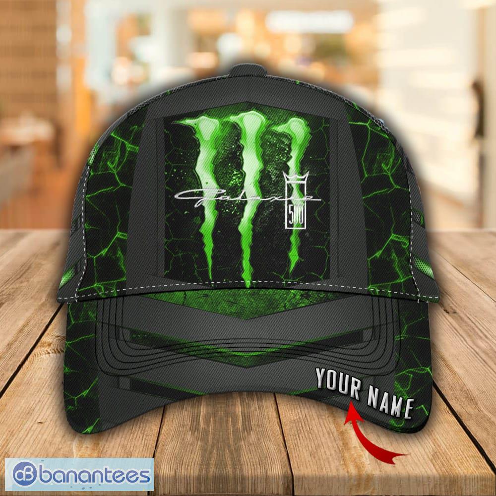 Ford Galaxie Logo Green Monster Car Hat Cap Custom Name - Banantees