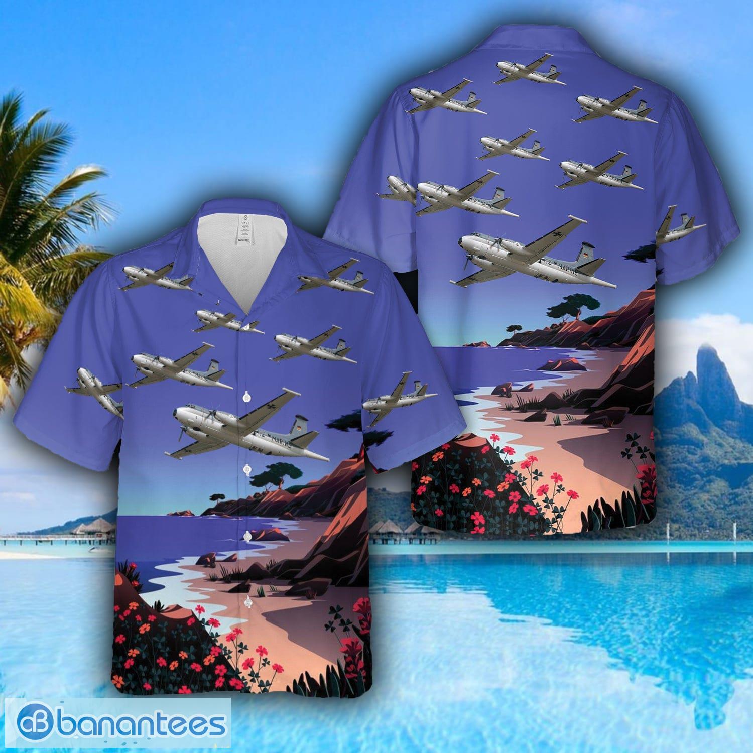 German Navy Breguet 1150 Atlantic Hawaiian Shirt For Men And Women