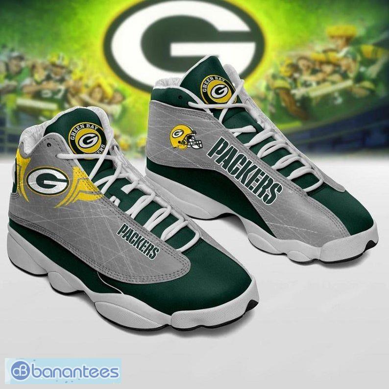 Green Bay Packers NFL Go Fly Fan Air Jordan 13 Shoes For Men And Women -  Banantees