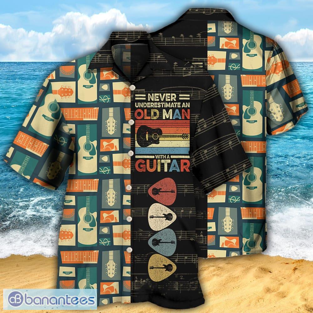 guitar never underestmate an old man with a guitar hawaiian shirt for men and women 1 image Guitar Never Underestmate An Old Man With A Guitar Hawaiian Shirt For Men And Women - Guitar Never Underestmate An Old Man With A Guitar - Hawaiian Shirt - Owl Ohh_3