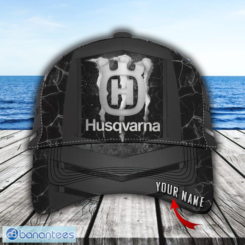 husqvarna motorcycles logo white monster hat cap custom name 1 image Husqvarna Motorcycles Logo White Monster Hat Cap Custom Name - Husqvarna WINHC1551_9