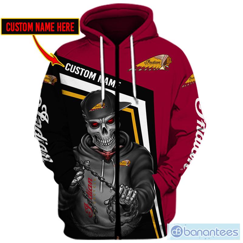 Washington Redskins NFL Skull Red 3D Hoodie Zip Hoodie For Men And Women  Sport Gift - Banantees