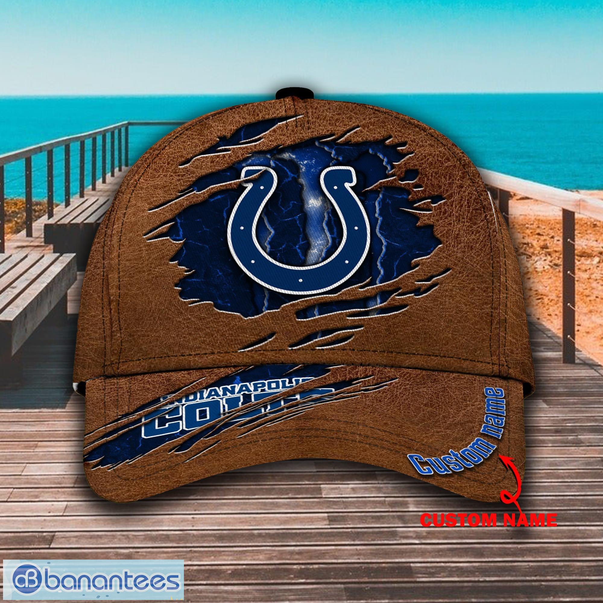 Indianapolis Colts NFL New 2023 Personalized Printed Classic Cap