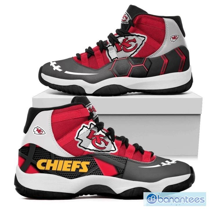 Kansas City Chiefs 3D NFL 6 Custom Name Air Jordan 11 Sneakers For Men And  Women - Banantees