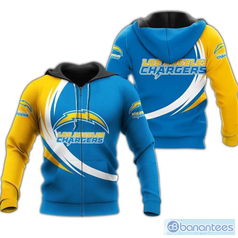 Los Angeles Chargers Hoodie 3D Graphic Balls Cheap Shirt Pullover