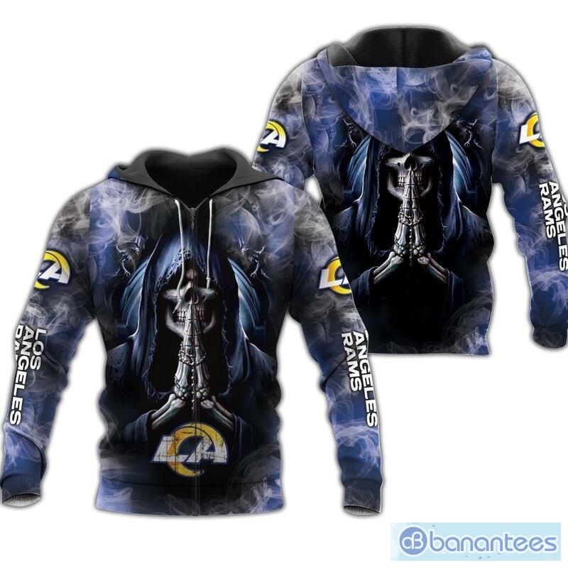 Los Angeles Rams Hoodie curve graphic gift for men