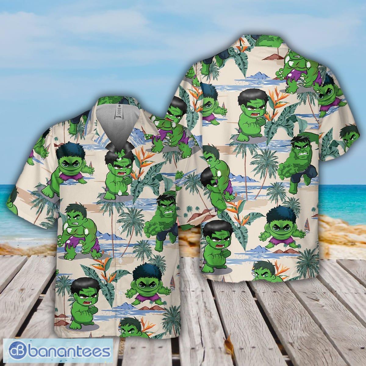 Marvel Hulk 3D Hawaiian Shirt Summer Beach Gift For Men And Women -  Banantees