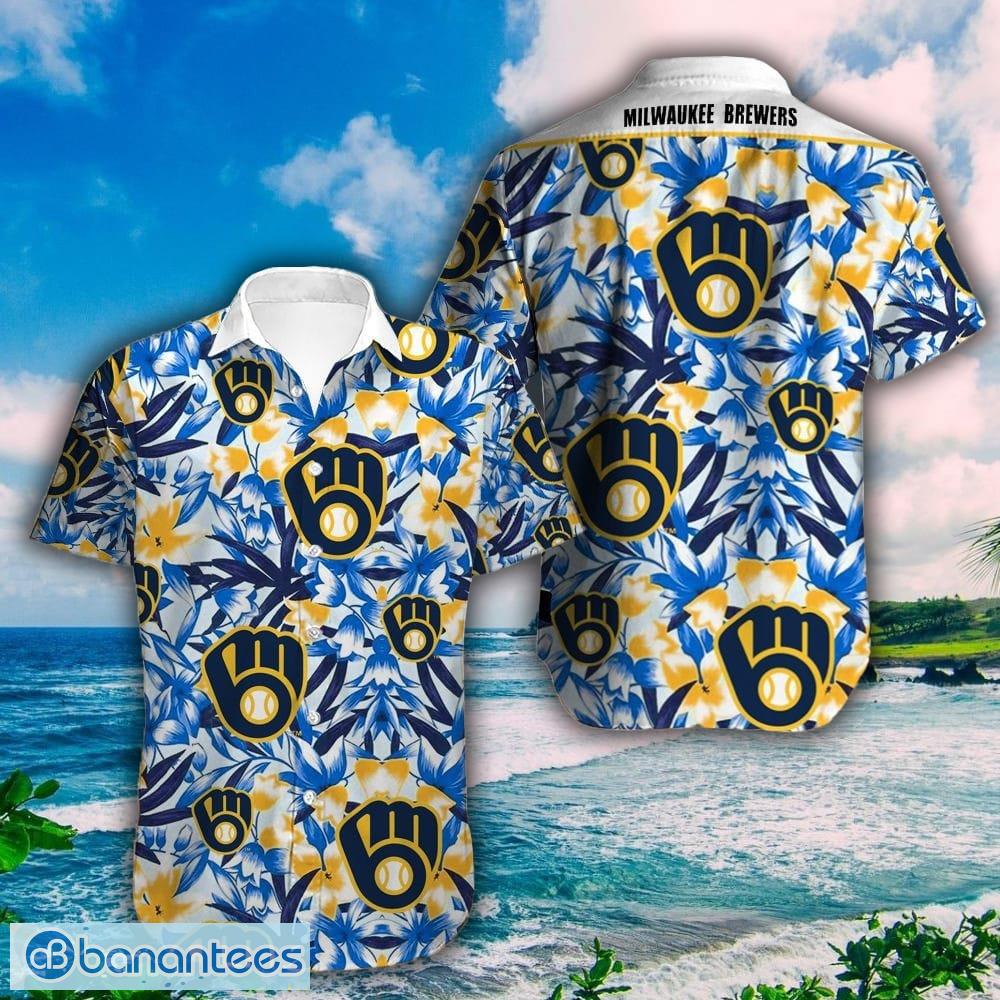 MILWAUKEE BREWERS Hawaiian Shirt And Shorts Summer Vacation Gift - Banantees