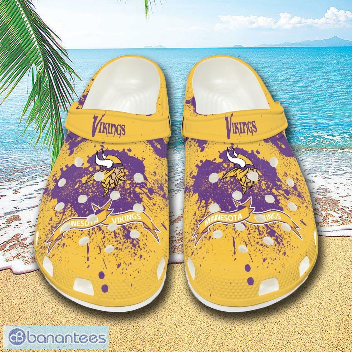 Minnesota Vikings Crocs Style 3 Shoes Men And Women For Fans - Minnesota Vikings Crocs shoes cute Style#3 Shoes for fans_1 Minnesota Vikings Crocs Style 3 Shoes Men And Women For Fans - Minnesota Vikings Crocs shoes cute Style#3 Shoes for fans_1