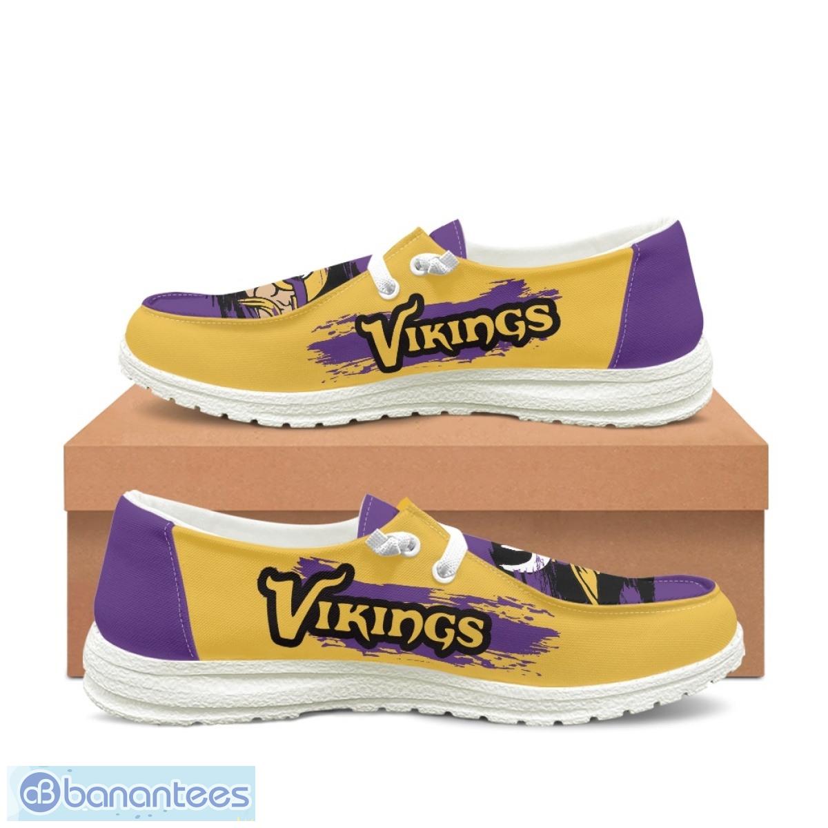 Minnesota Vikings Hey Dude Shoes Lace Up Loafers For Men And Women - Minnesota Vikings Hey Dude Shoes Lace Up Loafers_1 Minnesota Vikings Hey Dude Shoes Lace Up Loafers For Men And Women - Minnesota Vikings Hey Dude Shoes Lace Up Loafers_1