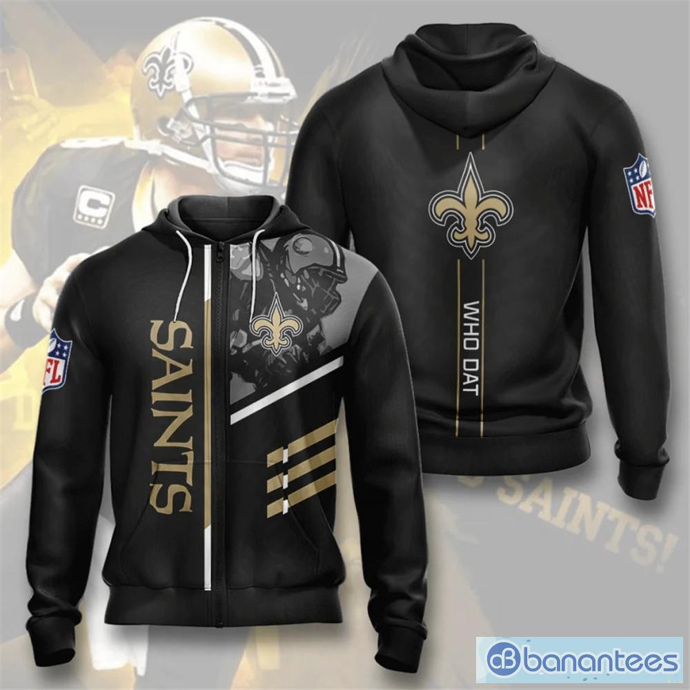 New Orleans Saints 3D Hoodies 3 lines graphic Gift For Mens