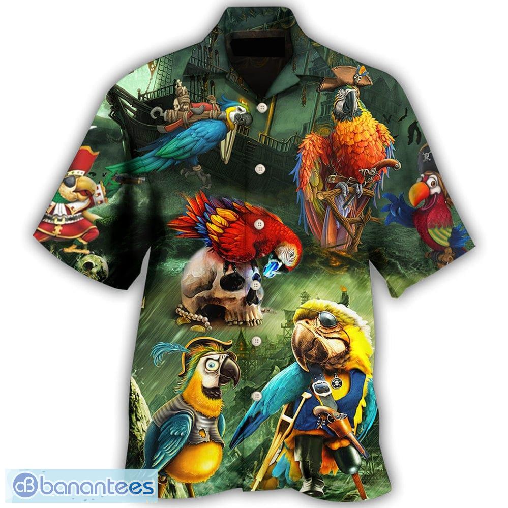 Parrot Forest Hawaiian Shirt