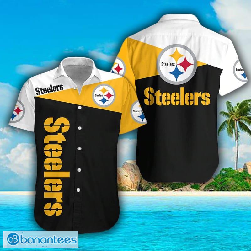 Pittsburgh Steelers Tops Hawaiian Blouse T-shirt Women 