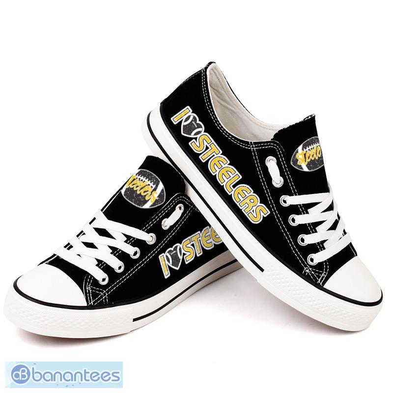 Pittsburgh Steelers Hey Dude Shoes Lace Up Loafers For Men And