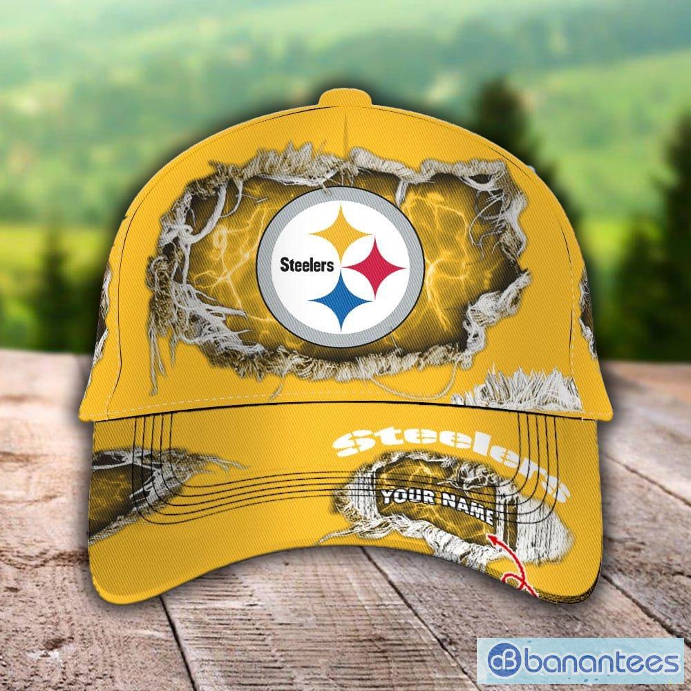 Pittsburgh Steelers Logo NFL Fans Hat Cap Custom Name - Banantees