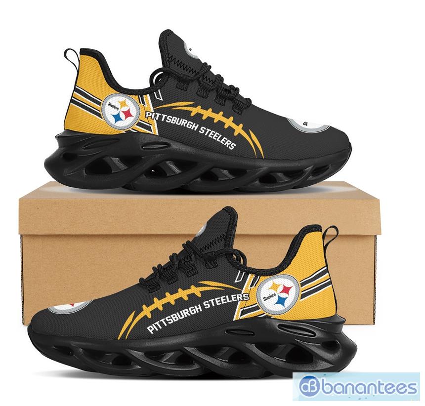 Pittsburgh Steelers High-quality Sports Shoes Gift Fans Max Soul Sneakers  For Men And Women - Banantees