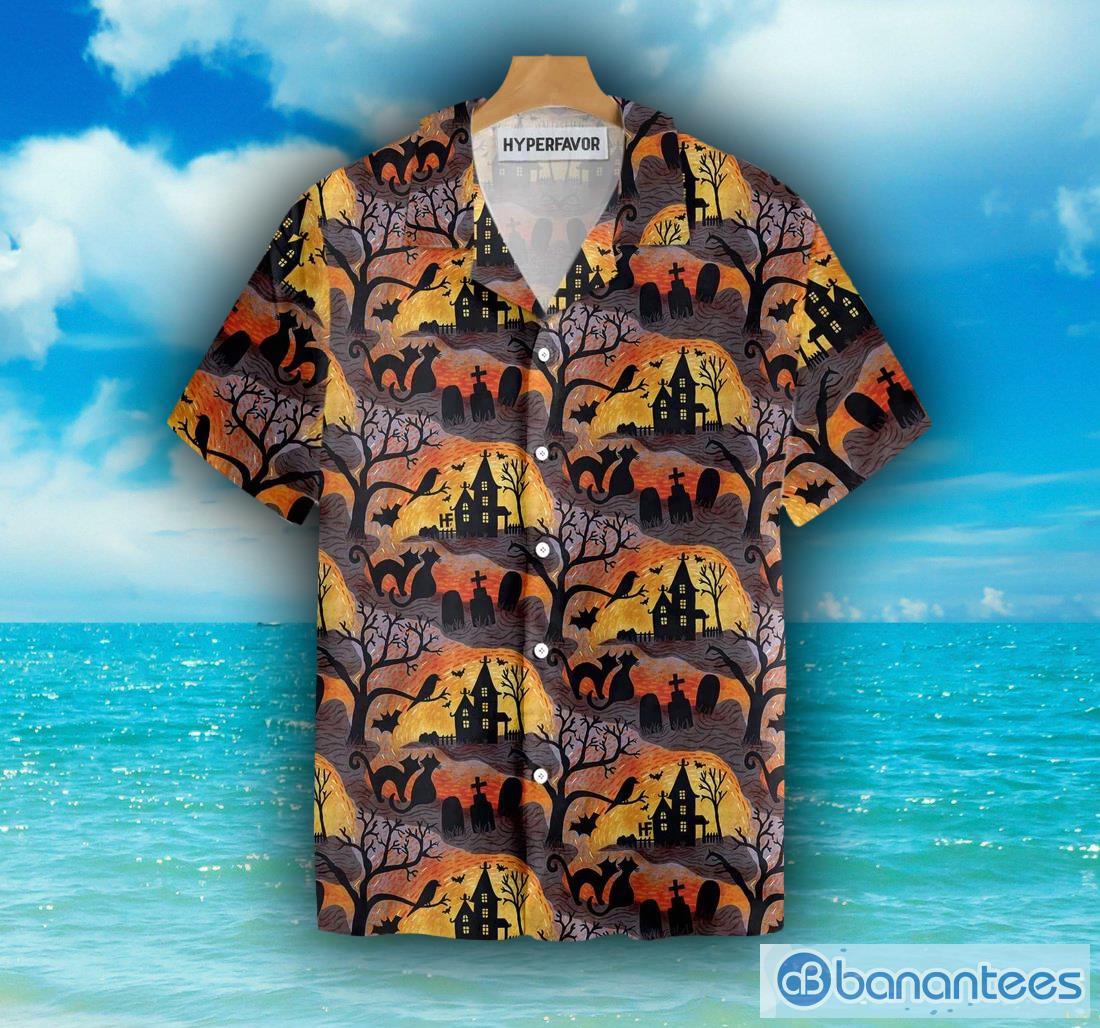 spooky hawaiian shirt