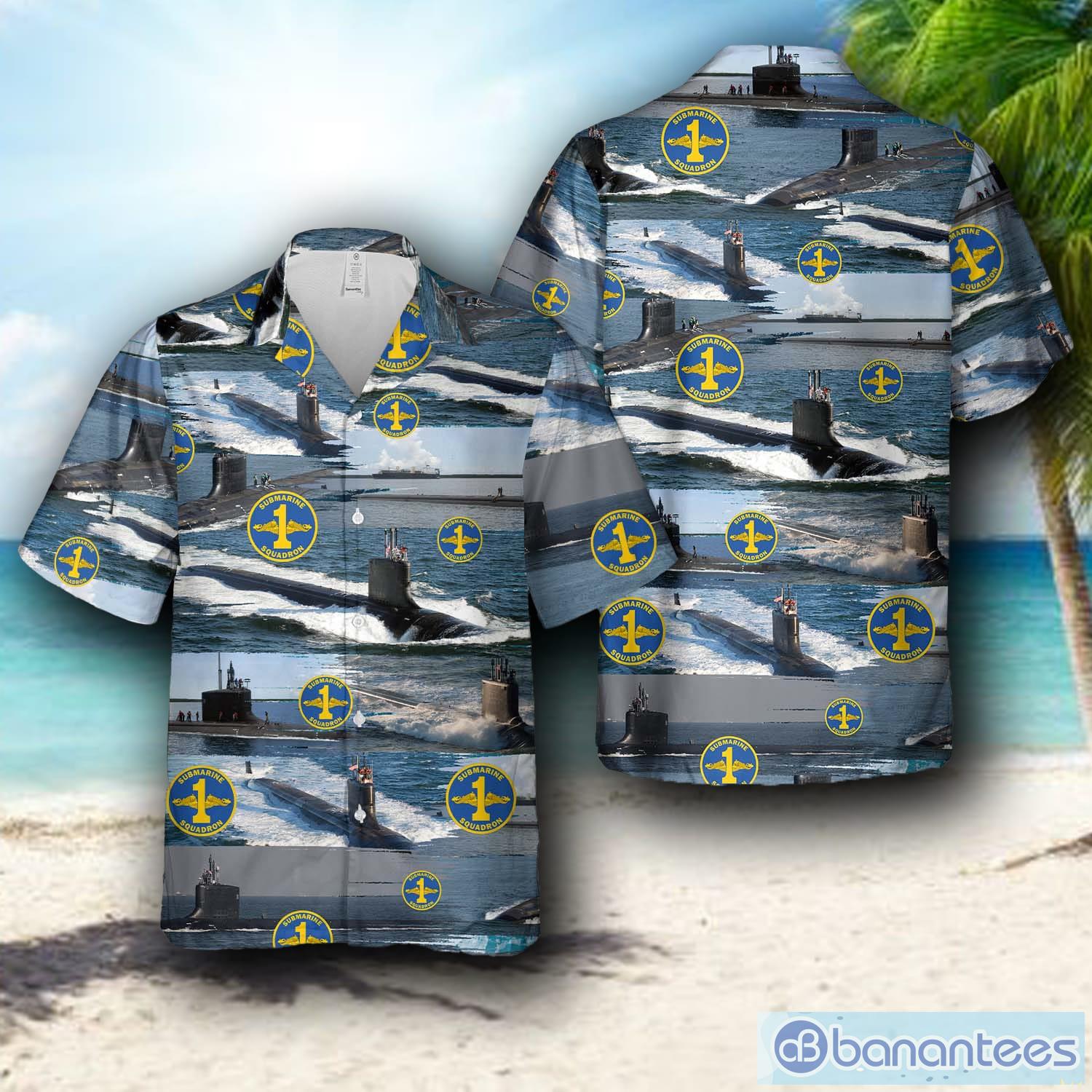 Submarine Squadron 1 SUBRON 1 US Navy Hawaiian Shirt For Men And Women -  Banantees