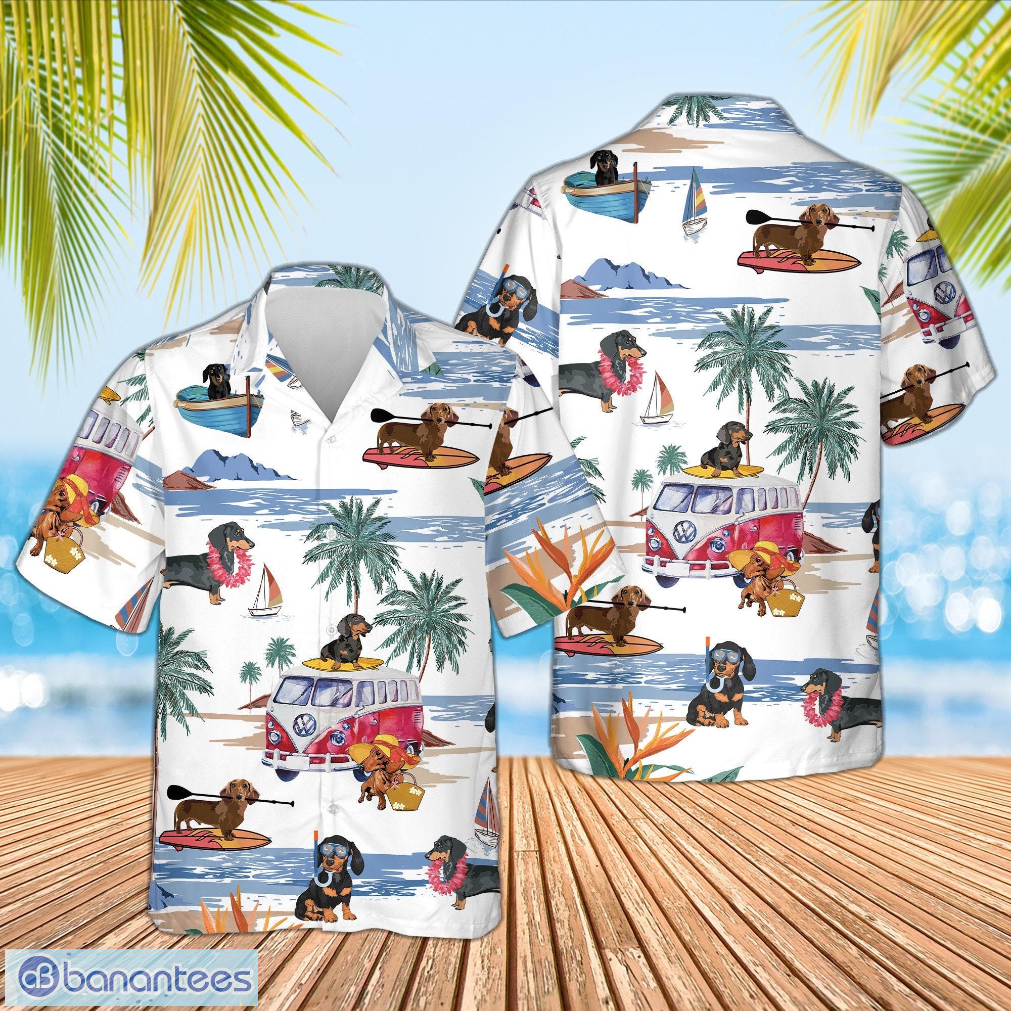 : Doggy Clothes Hawaiana Shirt Beach Outfits Hawaii