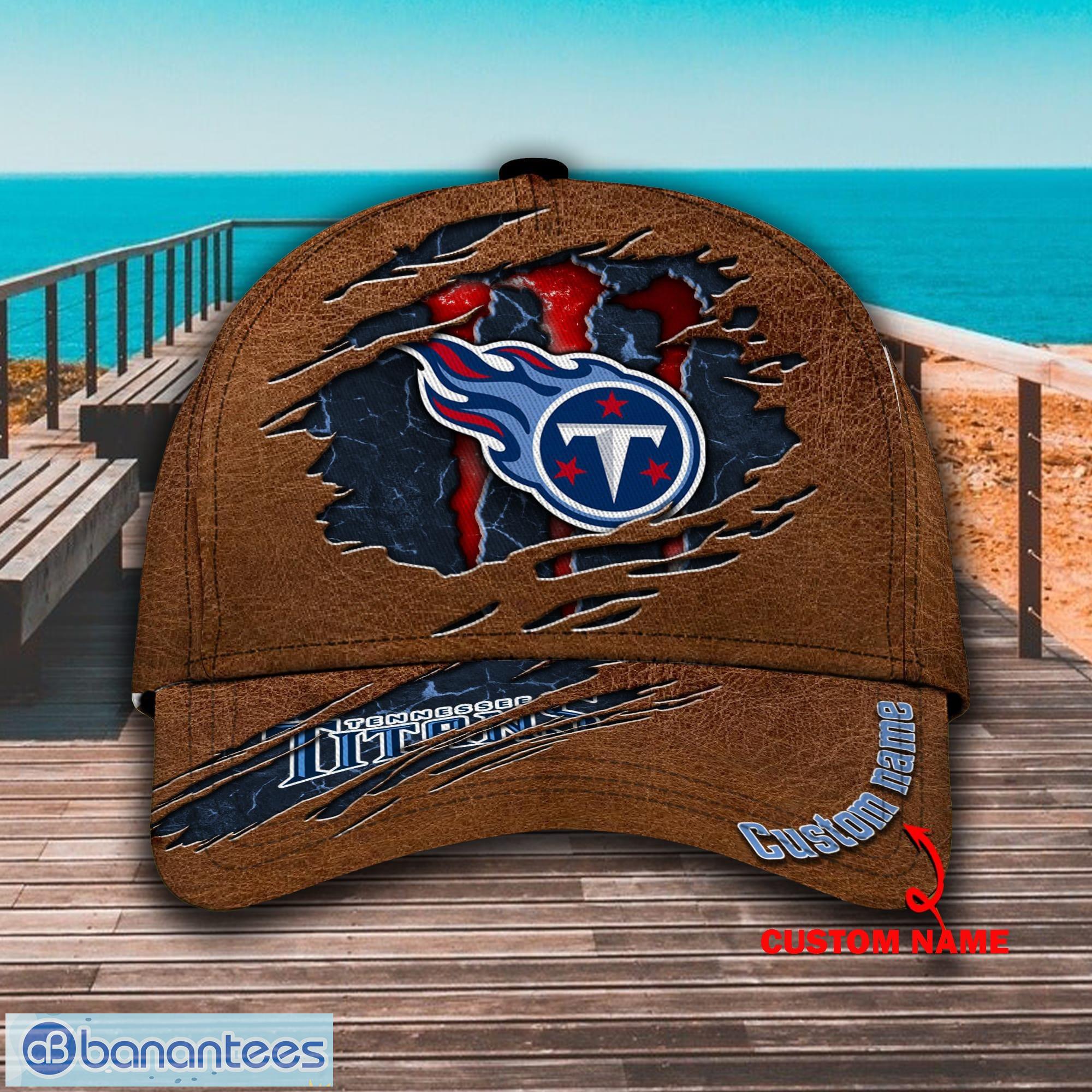 Tennessee Titans Custom Name Classic 3D Cap NFL Lover Gift For Mens And For  Fans - Banantees