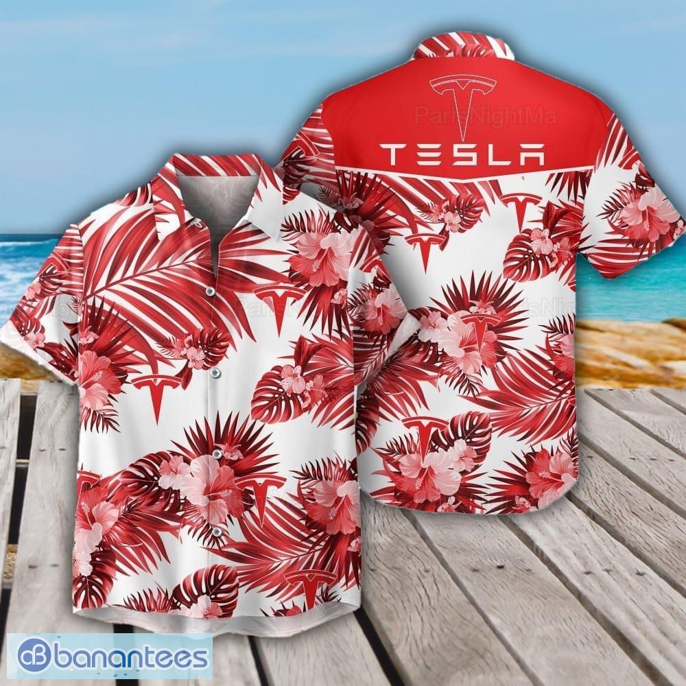 Tesla 3D Hawaiian Shirt And Short Summer Beach Gift For Men And