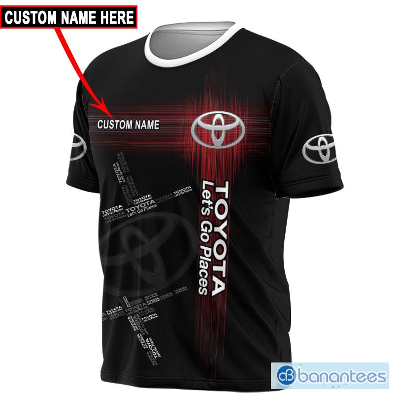 Toyota 3D T-Shirt, Hoodie, Sweatshirt Print All Over Custom Name