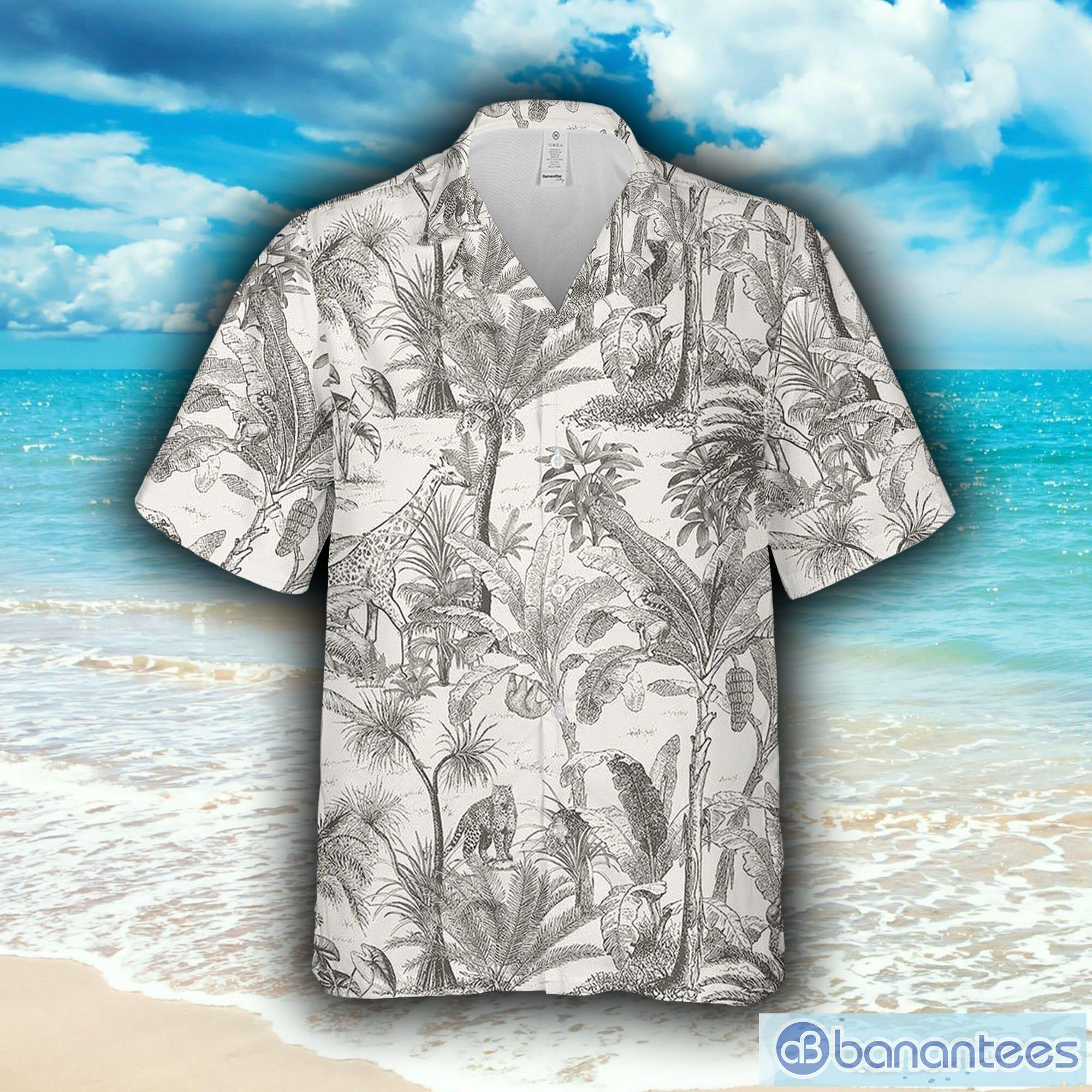 Vintage Hawaiian Parot and Leaves Hawaiian Shirt For Men And Women -  Banantees